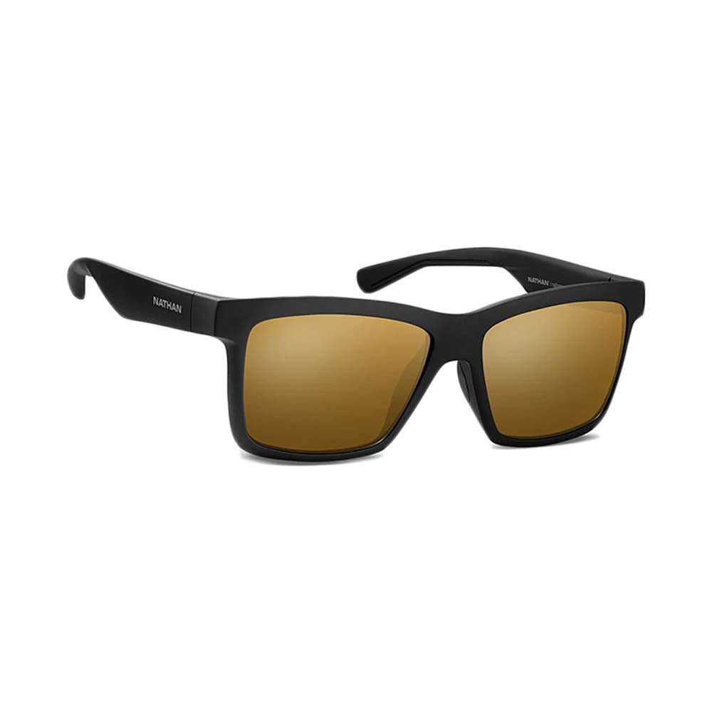 Shop Nathan Adventure Polarized Running Sunglasses Black One Size